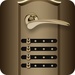 Le logo Door Lock Screen Icône de signe.