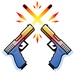 Logo Double Guns Icon