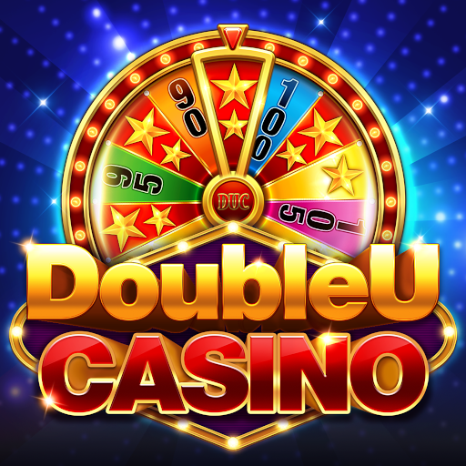 Le logo Doubleu Casino Caca Niqueis Icône de signe.