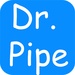 商标 Dr Pipe 签名图标。