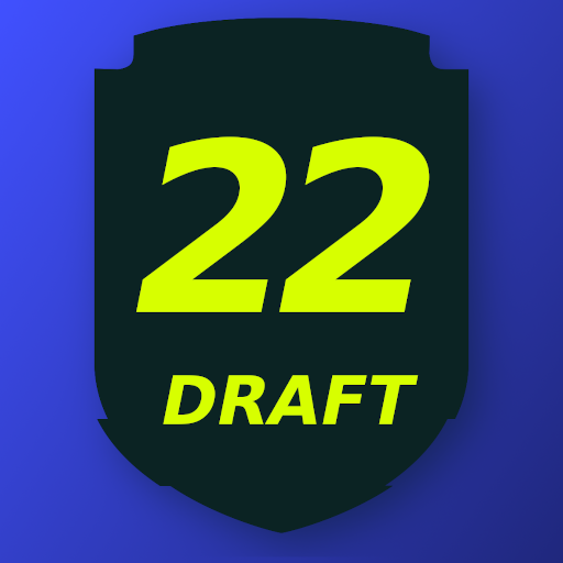 ロゴ Draft 22 Simulator 記号アイコン。