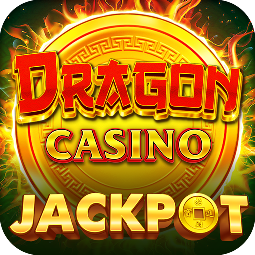 商标 Dragon 88 Gold Slots Casino 签名图标。