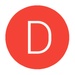 ロゴ Dramania 記号アイコン。