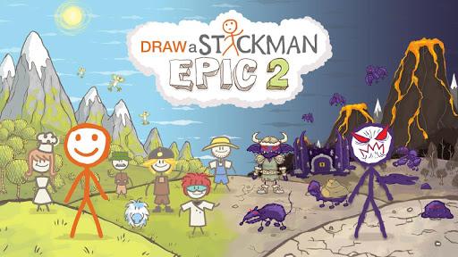 画像 4Draw A Stickman Epic 2 記号アイコン。
