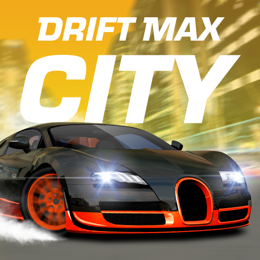 Le logo Drift Max City Drift Racing Icône de signe.