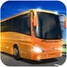 ロゴ Driving Bus Simulator 記号アイコン。