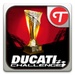 Le logo Ducati Challenge Icône de signe.