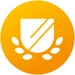 ロゴ Duolingo Test Center 記号アイコン。