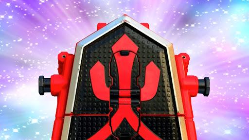 immagine 7Dx Power Hero Samurai Robot Icona del segno.