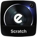 Le logo Edjing Scratch Icône de signe.