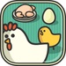 Logo Egg Chick Chicken Icon