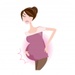 Logotipo Embarazo Gemelar Icono de signo