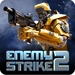 Le logo Enemy Strike 2 Icône de signe.