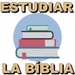 ロゴ Estudiar La Biblia 記号アイコン。