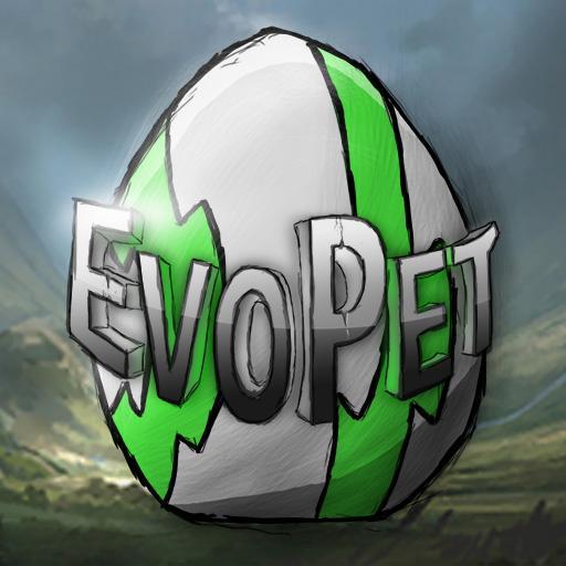 Le logo Evopet Icône de signe.