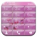 Logo Exdialer Pink Flowers Glass Theme Icon