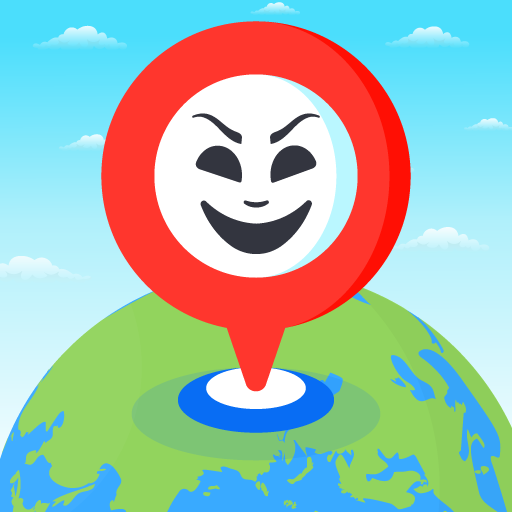Logotipo Fake Gps Location Changer App Icono de signo