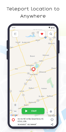 图片 1Fake Gps Location Changer App 签名图标。
