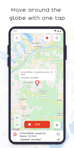 画像 2Fake Gps Location Changer App 記号アイコン。