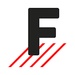 ロゴ Famebit 記号アイコン。