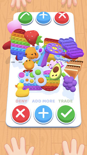 immagine 0Fidget Toys Trading Pop It 3d Icona del segno.