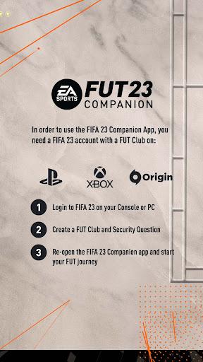 图片 4Fifa 23 Fut Companion Ea Sports Fifa 23 Companion 签名图标。
