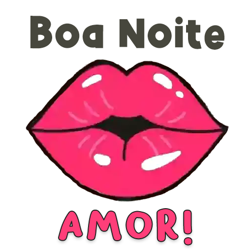 ロゴ Figurinhas De Boa Noite Amor 記号アイコン。
