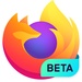 ロゴ Firefox Beta 記号アイコン。