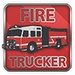 Logotipo Firetrucker Icono de signo