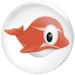 Le logo Fish Bowl Photo Gallery Icône de signe.