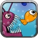 Le logo Fish Swim Icône de signe.
