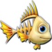 Logotipo Fishdom Spooky Icono de signo