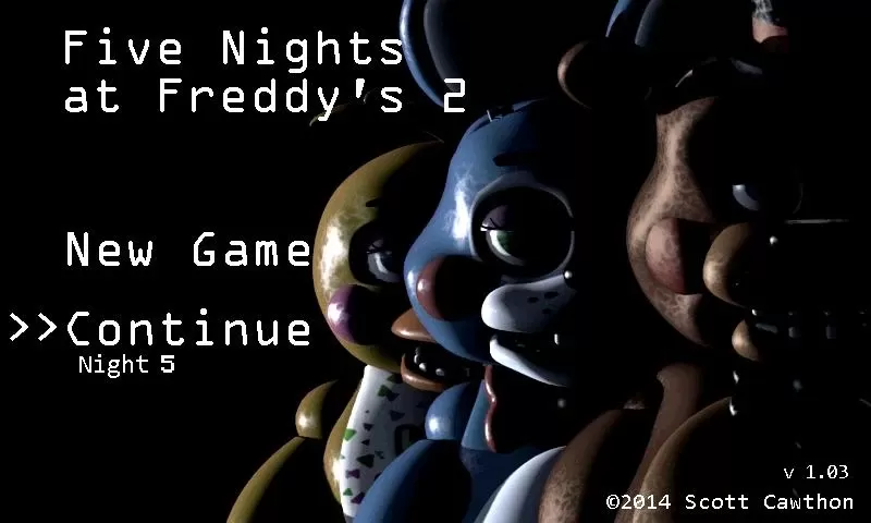 छवि 5Five Nights At Freddy S 2 चिह्न पर हस्ताक्षर करें।