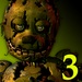 Le logo Five Nights At Freddys 3 Demo Icône de signe.