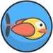 Le logo Flappy Bot Icône de signe.