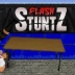 商标 Flash Stuntz 签名图标。