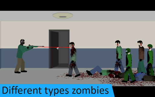Image 1Flat Zombies Defense Cleanup Icône de signe.
