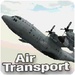 Logo Fly Transport Airplane 3d Icon