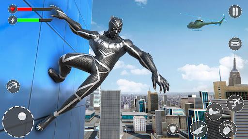 immagine 2Flying Panther Hero City Crime Icona del segno.