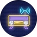 presto Fm Radio Stream Icona del segno.