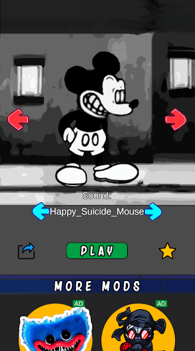 Image 1Fnf Mouse Mod Test Icône de signe.