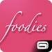Le logo Foodies Icône de signe.