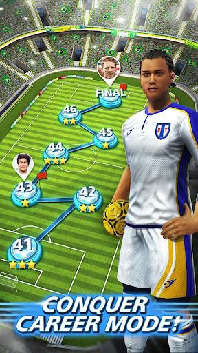 Image 3Football Strike Online Soccer Icône de signe.