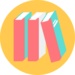 Le logo Forex Library Icône de signe.