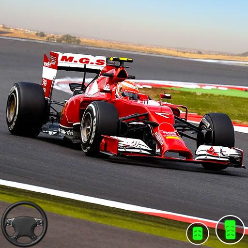 Logotipo Formula Car Racing Car Games Icono de signo