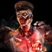 presto Fortnight Island Zombie Games 3d Icona del segno.