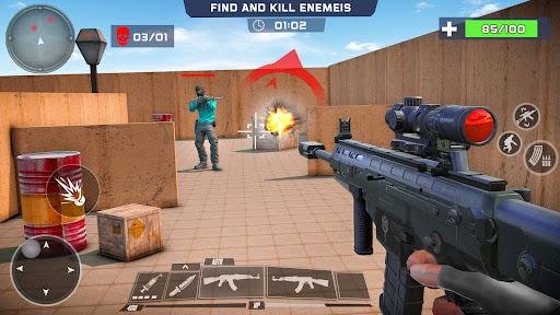 图片 4Fps Shooter Offline Gun Games 签名图标。