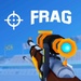 Le logo Frag Pro Shooter Icône de signe.