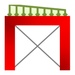 Le logo Framedesign Icône de signe.
