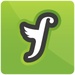 Le logo Freapp Free Apps Daily Icône de signe.